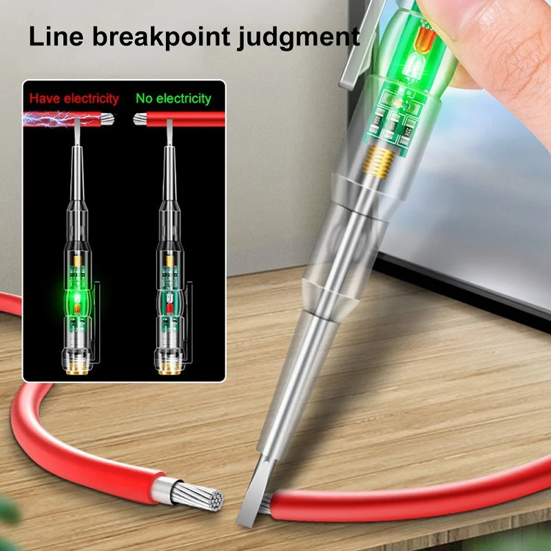 1-5pc AC24-250V Intelligent Vo - đánh giá và giá Circuit Test Pencil