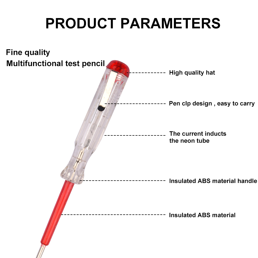 100-500V Test Pen Portable Fla - đánh giá và giá Circuit Test Pencil